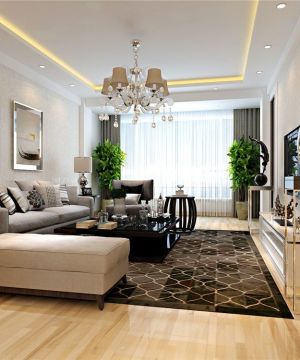 2025现代家装客厅设计图片
