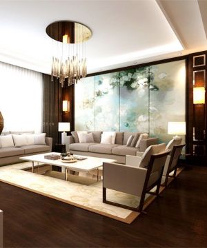 2023室内客厅组合沙发装修效果图