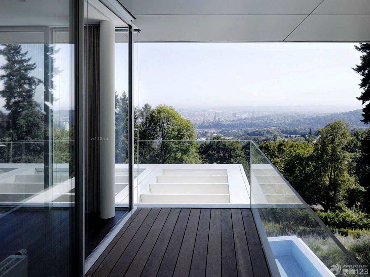 独栋别墅阳台装修效果图大全2025图片