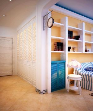 2025地中海风格进门玄关装修效果图片大全