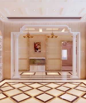 家装入户花园进门玄关装修效果图片2025大全