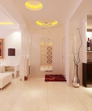 现代风格家装进门玄关装修效果图2025图片大全