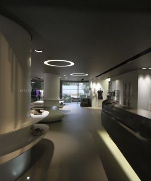 专卖店过道玄关装修效果图2025图片