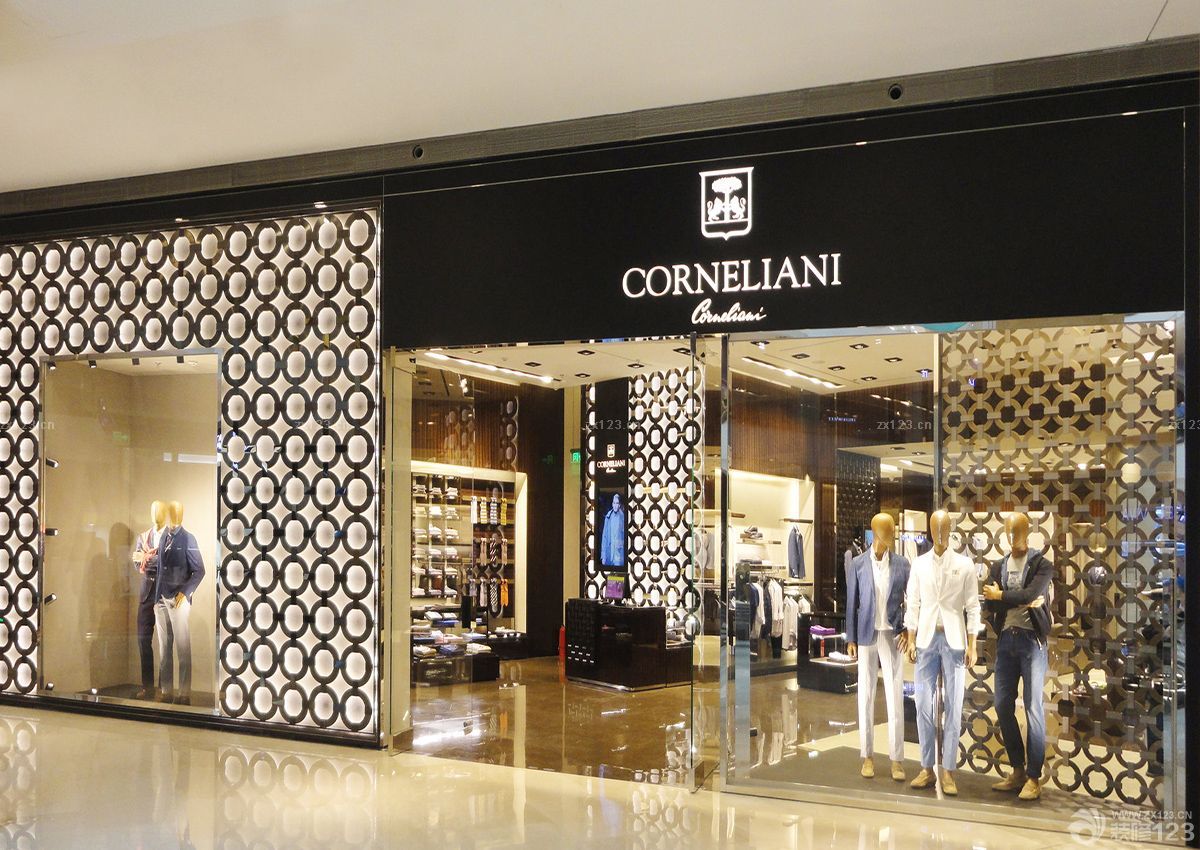 高档服装店橱窗设计装修效果图大全2025图片