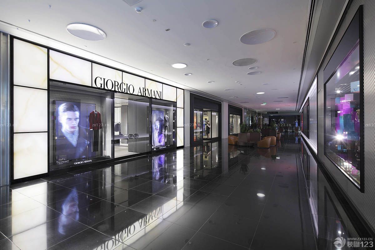 创意服装店门头设计装修效果图片大全2025 