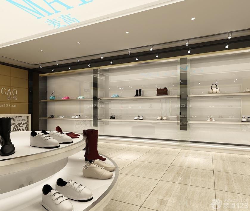 鞋店地板砖装修图片大全2025