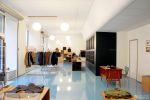 简约服装店蓝色地砖装修效果图大全2025图片