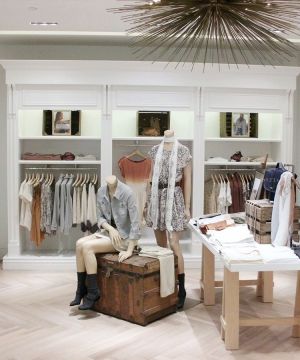 2025简约欧式风格服装店装修效果图片大全