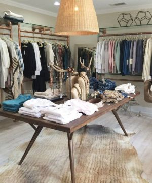 美式风格服装店装修效果图大全2025图片