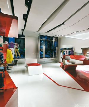 2025服装店白色地砖装修效果图片大全