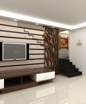 2023年现代简约室内电视背景墙设计装修效果图