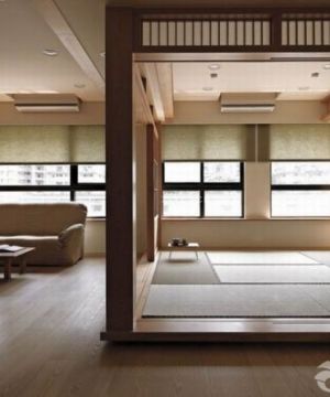 85平米房屋现代日式装修效果图
