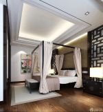 中式家居小户型卧室装修效果图2023