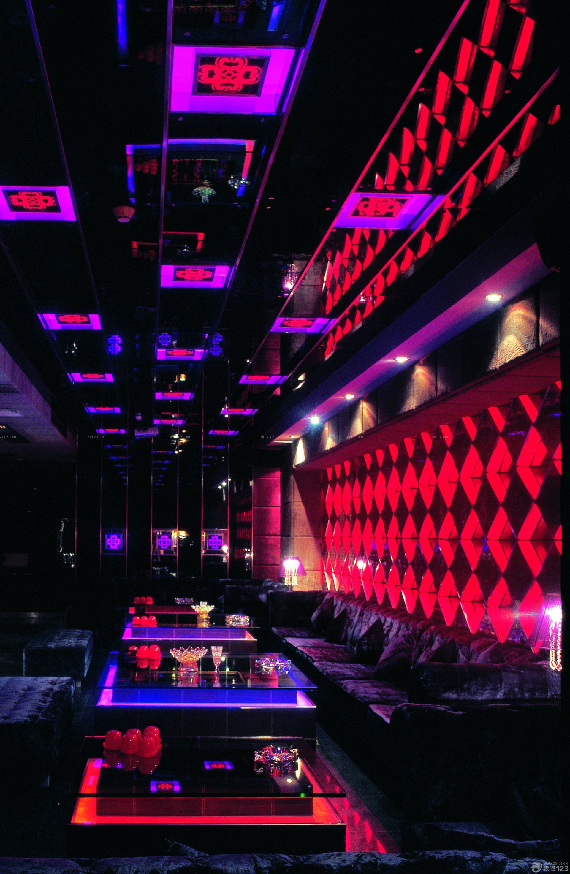 小型ktv包厢室内吊顶装修效果图片2025