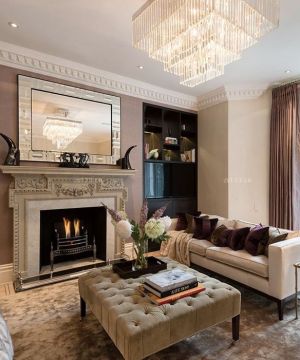 2025最新130平米房子家装客厅装修设计效果图片大全