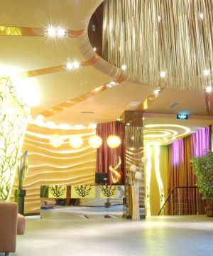 2025最新量贩式ktv吊顶造型装修效果图片