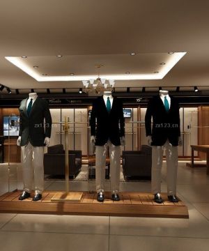 2025服装店室内射灯装修效果图图片