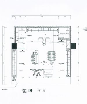 2025小型专卖店cad平面图大全