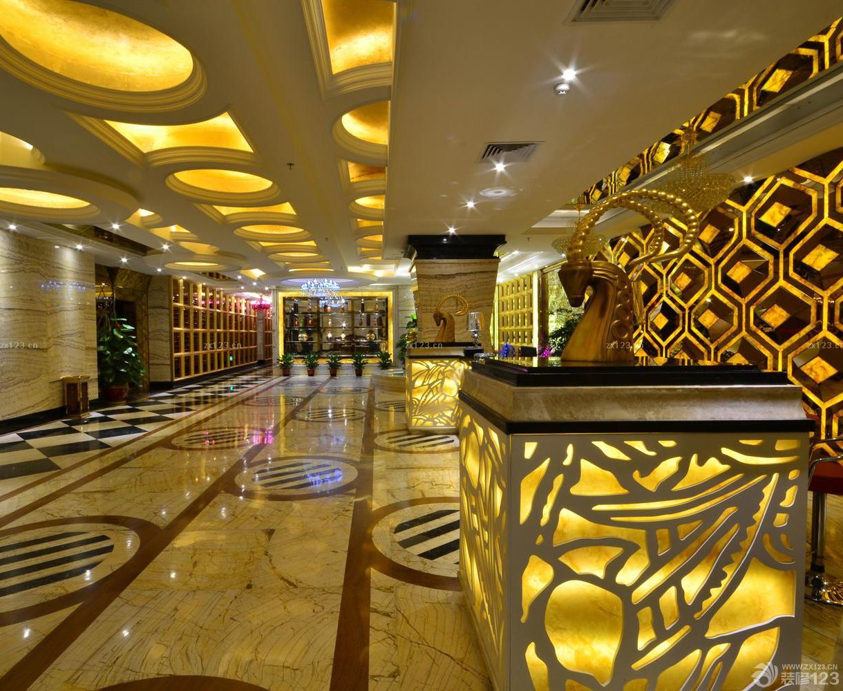 最新ktv大厅吊顶装修效果图2025