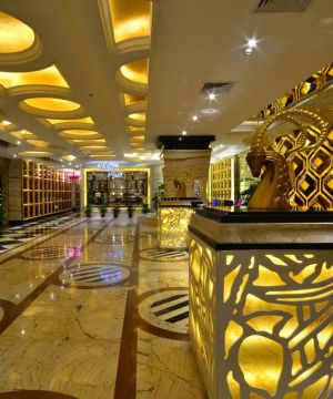 最新ktv大厅吊顶装修效果图2025