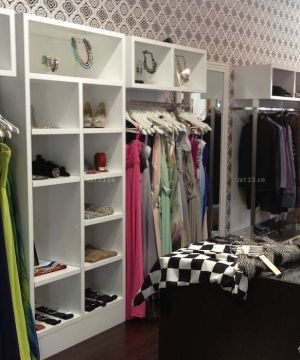精品服装店衣柜设计图2025图片