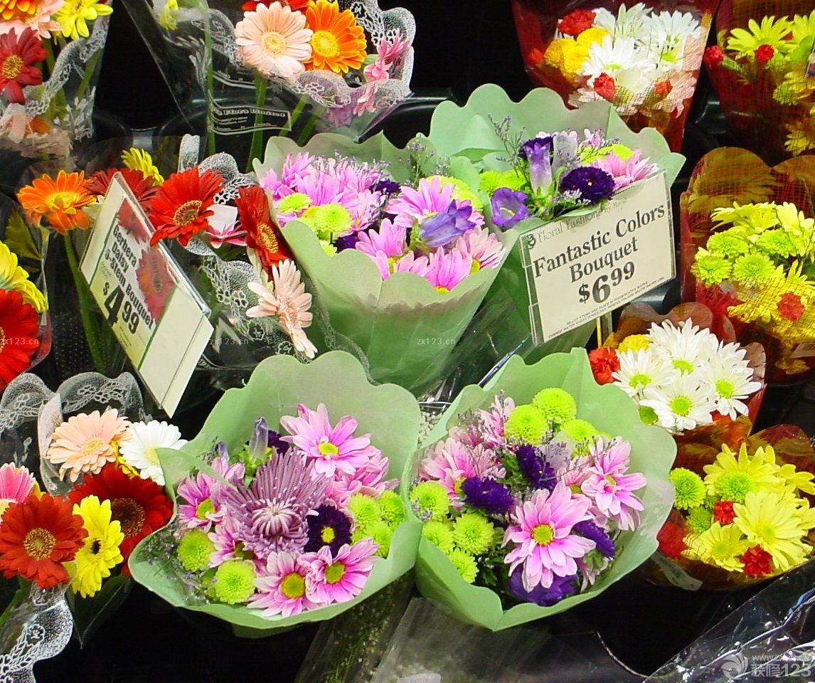 2025国外鲜花专卖店装修图片大全