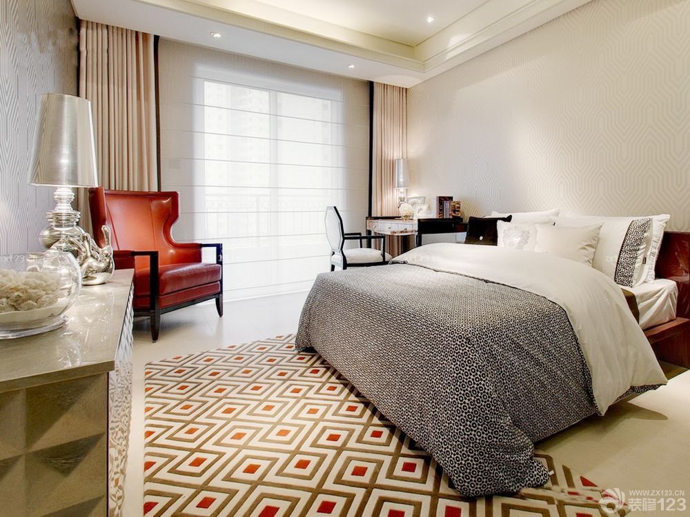 2025家装卧室落地窗装修效果图大全