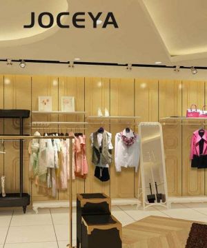 2025女装专卖店室内镜子装修设计效果图片