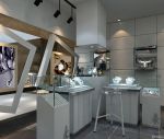 2025珠宝专卖店设计背景墙造型装修效果图片