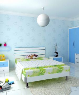 简约地中海风格100平米住宅儿童房装修图片