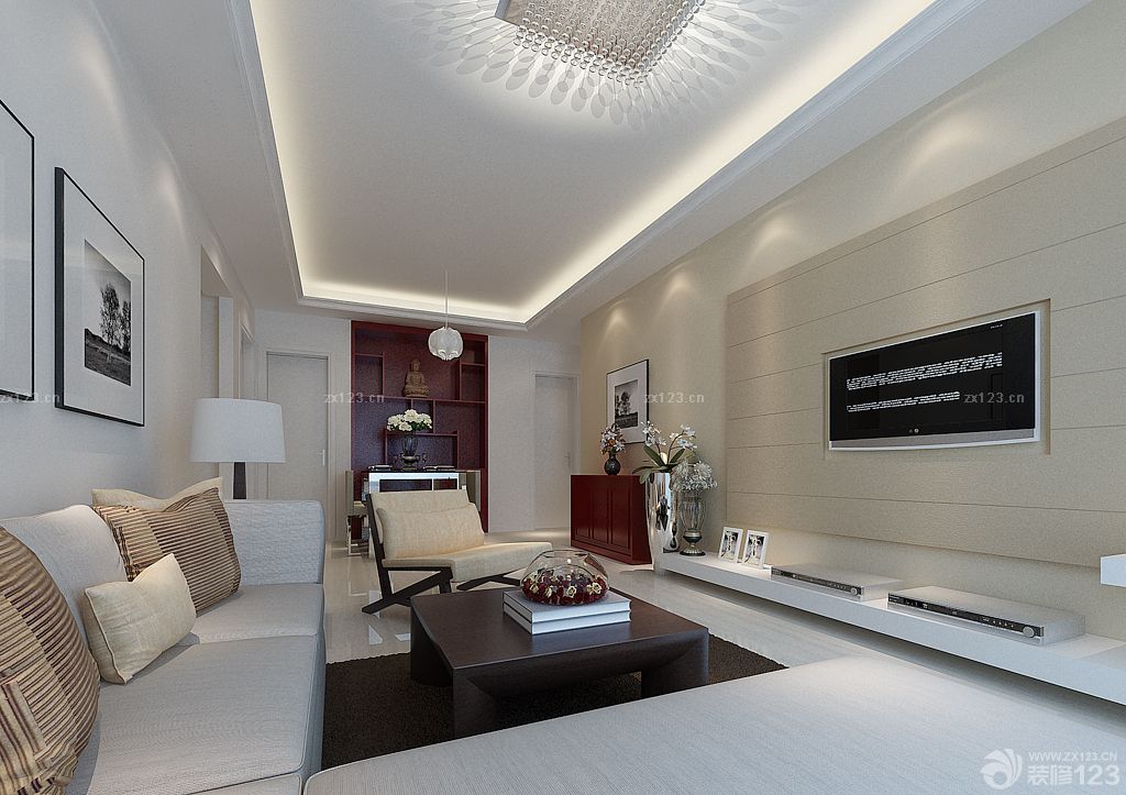 2025现代简约家庭客厅鞋柜装修效果图大全