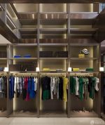 服装店衣柜装修图2025图片