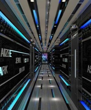 小型ktv走廊吊顶造型装修效果图片大全2025