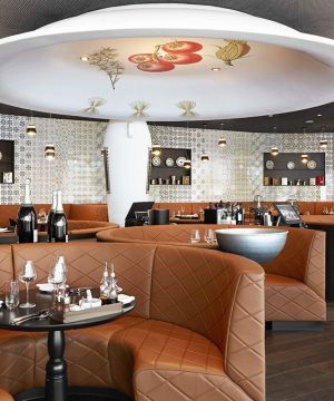 创意日式酒吧吊顶设计样板大全