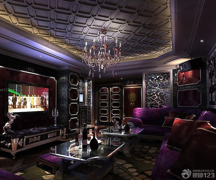 2025最新ktv豪华包厢背景墙设计效果图片欣赏