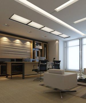 2025写字楼办公室沙发装修风格图片