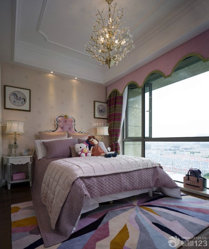 法式浪漫设计风格儿童房间图片大全