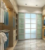 北欧风格家装书房兼衣帽间衣柜装修图片