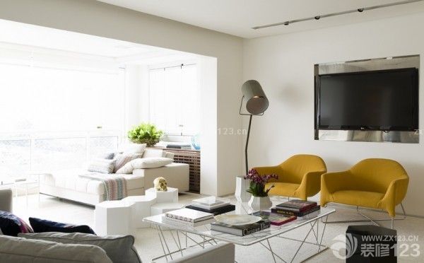 与客厅相连的阳台装修效果图大全2025图片