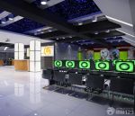 2025网吧室内筒灯装修设计效果图片