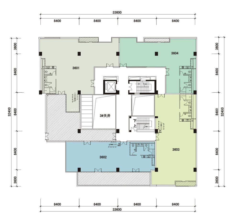 2025写字楼室内平面设计装修图片