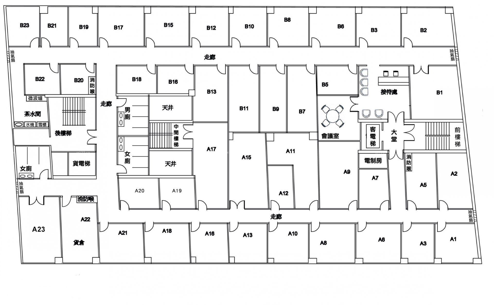 2025写字楼平面设计效果图