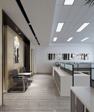 2025写字楼装饰画装修设计效果图片