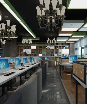 2025美式混搭风格网吧电脑椅设计效果图