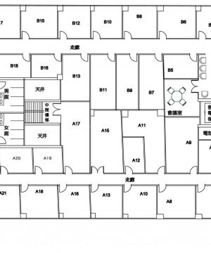 2025写字楼平面设计效果图