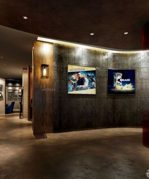 2025网吧室内设计装饰画装修效果图片