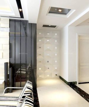 现代室内客厅过道装修效果图大全2025图片