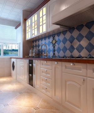 地中海风格厨房设计装修效果图片