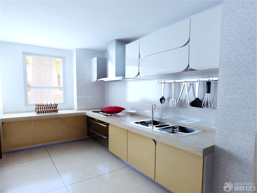 三居室家装厨房设计效果图