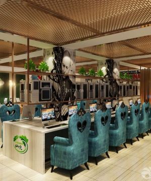 2025主题网吧沙发椅设计效果图